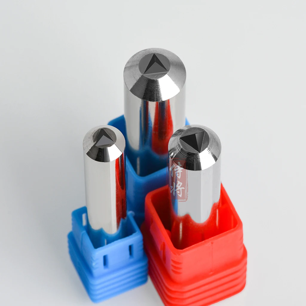 Triangle Diamond Grinding Disc Wheel Stone Dresser Tool Dressing Pen Cutter Single Point Repair Parts Abrasive Tools Sharpener