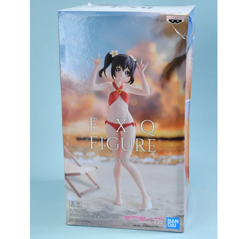 Auf Lager Original Bandai BANPRESTO EXQ Nico Yazawa SOMMER ver.Action Figur Animation ToyGift Modell Sammler Anime HobbyEchte