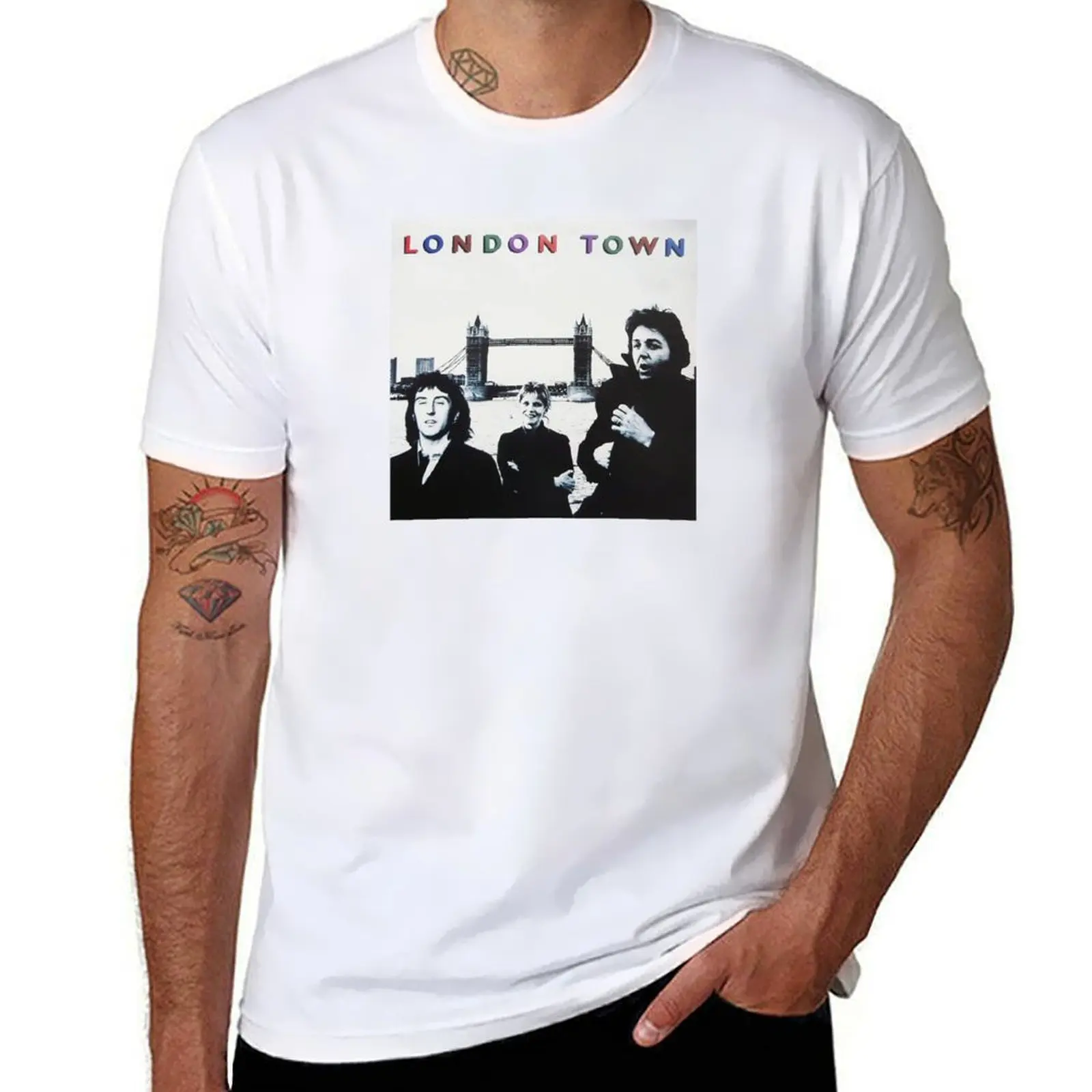 

Футболка London Towns, мужская футболка, дизайнерская футболка, мужская роскошная футболка