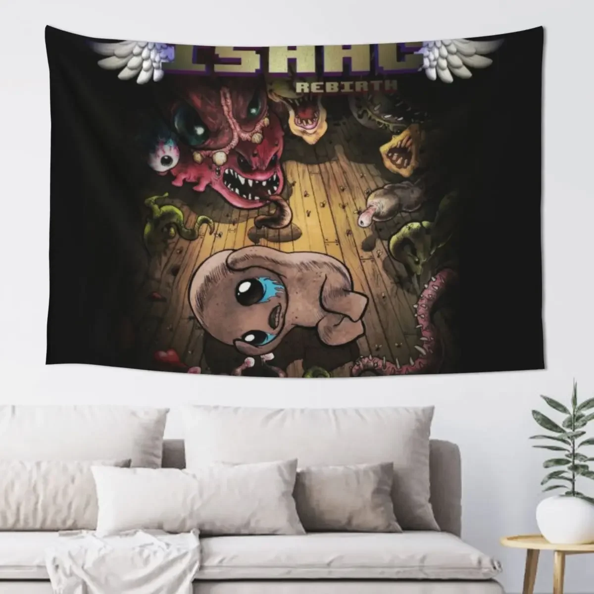 

Binding of Isaac game cover Tapestry Wall Coverings Korean Room Decor Tapestry