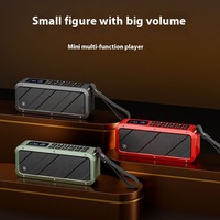 MLOVE P3 Outdoor Bluetooth Speaker, 40W Output Power 5.3 Speaker ,Stereo Sound IPX7 Waterproof,Micro SD Card,RGB Light