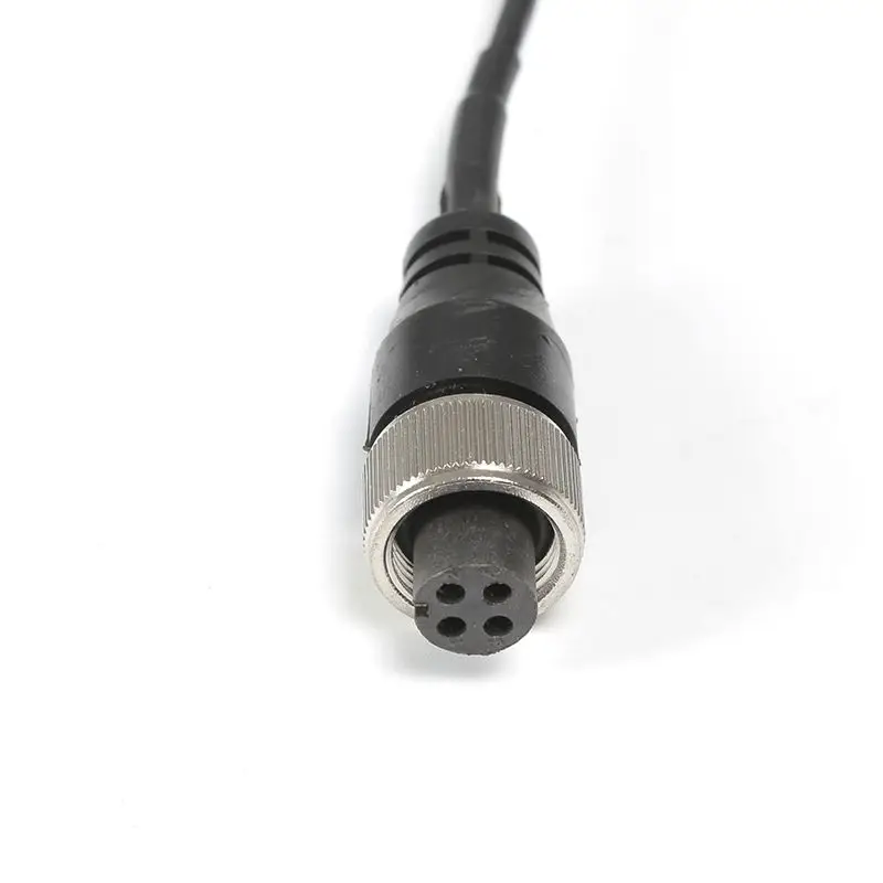 Hysik Rohs 3.0 Material 7/8 Mini Change 5 Pin Female Head Connector 2m Canopen Cable 18awg Pvc Jacket Grey Black Color Optional