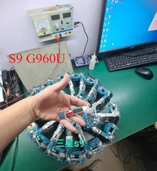 20pcs/lot  For Samsung Galaxy S9 G960U Test perfect  Original Unlocked Motherboard Main board 4+64G