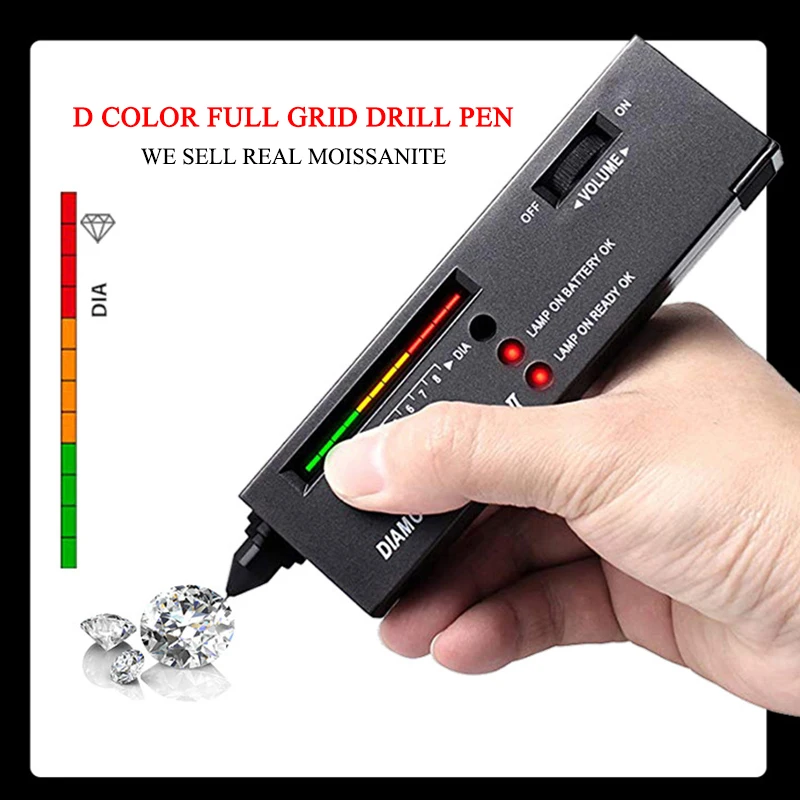 Pass Diamond tester pen Loose Gemstones Moissanite Stones For Jewelry With GRA 100% Real Moissanite Certified Lab Grown