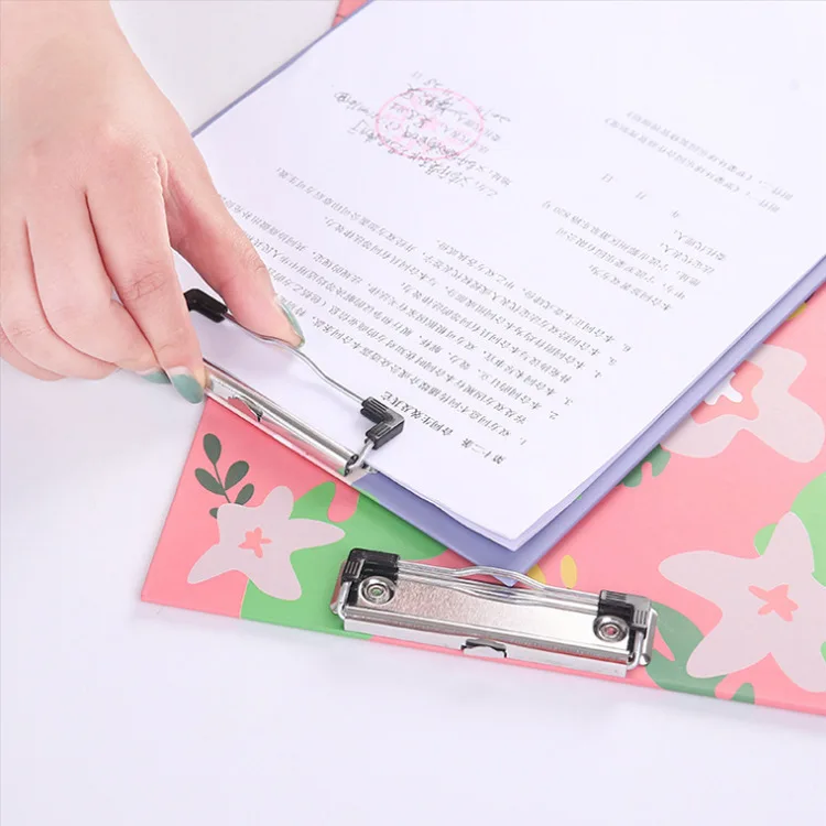 2019 new Cartoon student stationery writing clipboard Office suppliesA4 folder board 1 piece