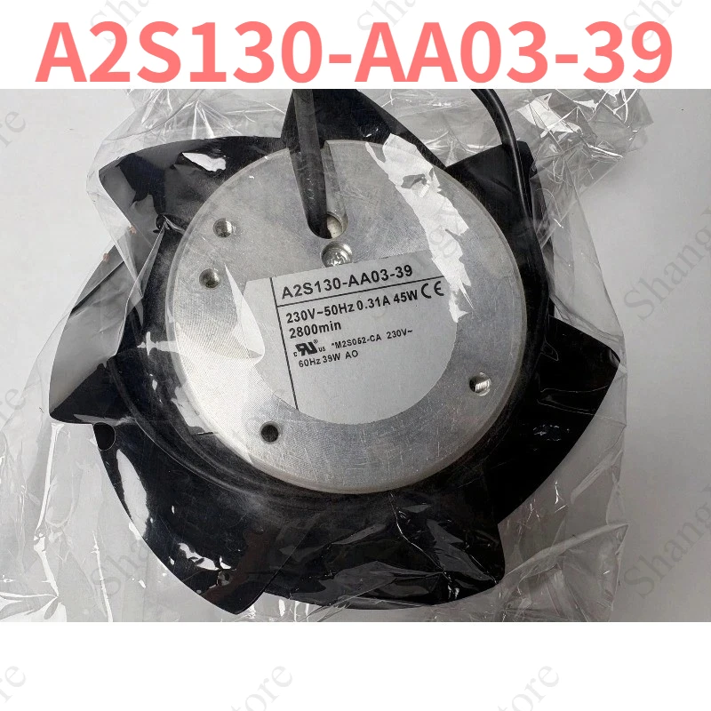 1PCS Brand New A2S130-AA03-39 A2S130AA0339 230VAC 39 45W 5Wire Inverter Cooling Fan Fast Delivery
