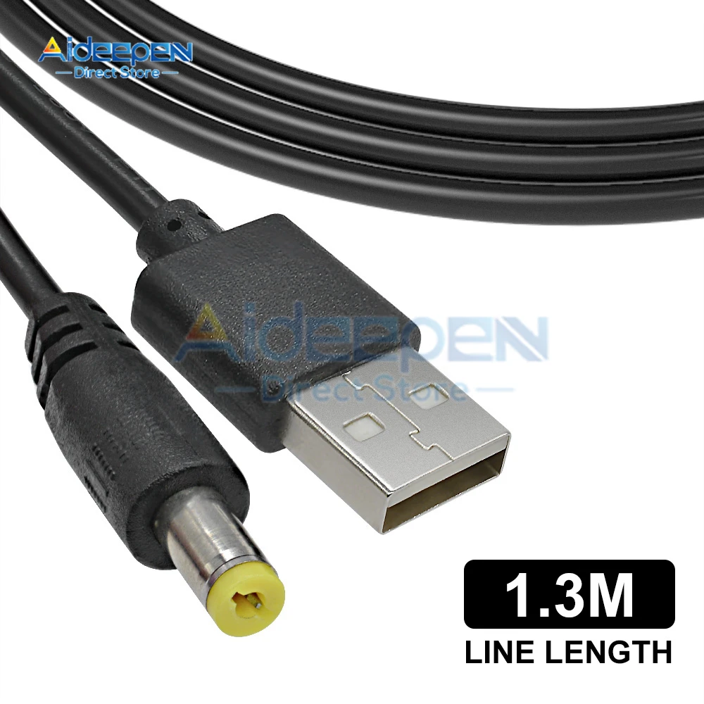 1 قطعة USB تهمة كابل تعزيز الطاقة تيار مستمر 5 فولت إلى 9 فولت 12 فولت 1A تصعيد محول محول كابل يو اس بي مع دفعة مكون 5.5 مللي متر × 2.1 مللي متر