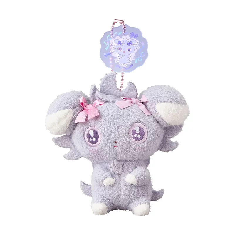 Echte PokéMon Don't Attack Me-serie pluche sleutelhanger kussen Mimikyu Espurr Jigglypuff trendy pop ornament decoratie speelgoed cadeau