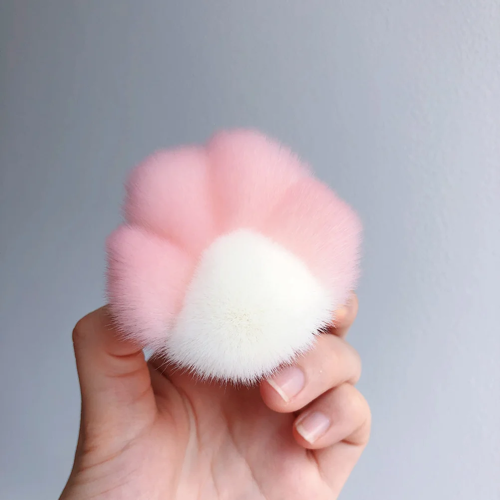 

Cat Paw Design Makeup Brush Powder Blush Applicator For Women Portable Reusable Beauty Tool