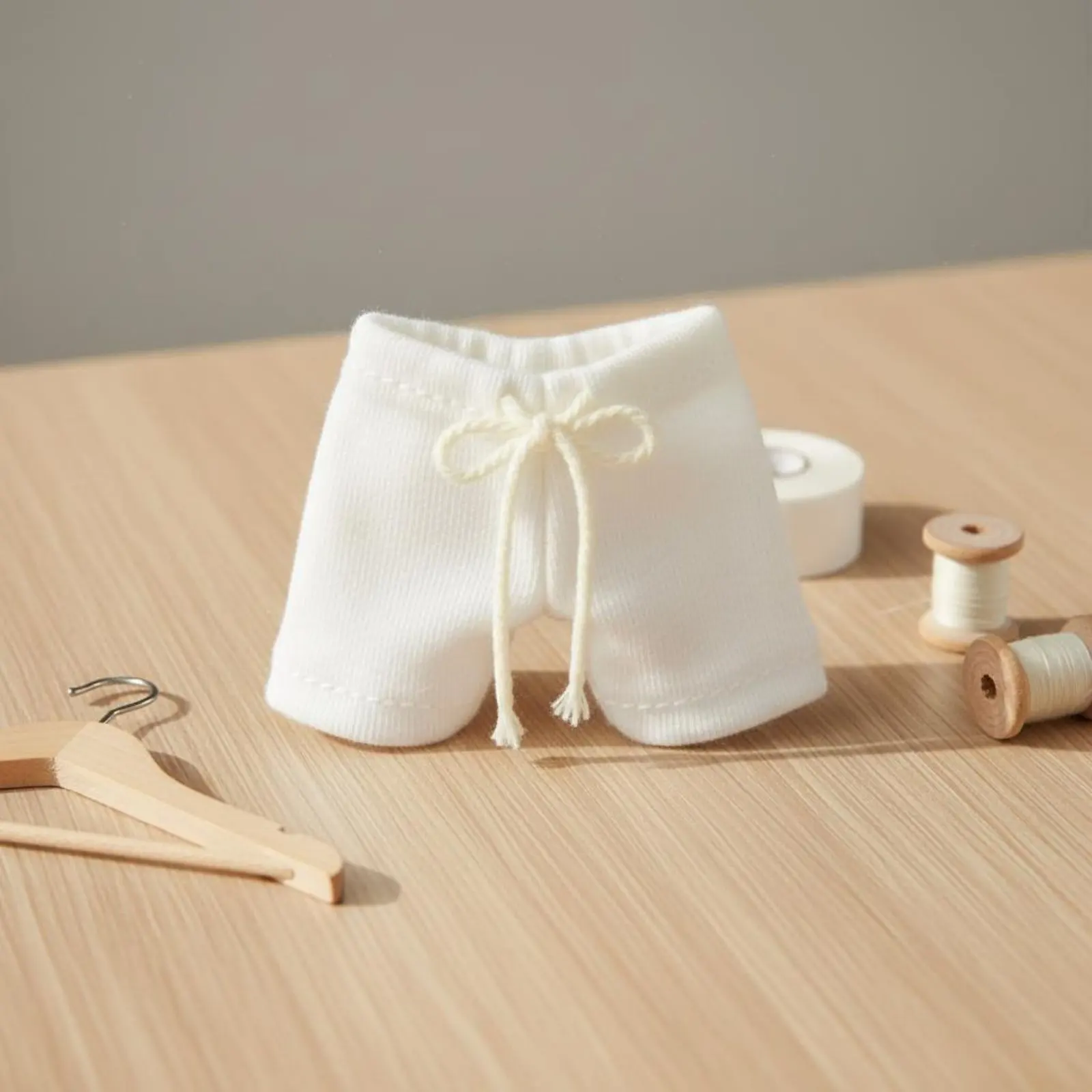 BJD Sweat Shorts Relaxed Design 1/12 Scale Doll Shorts for Miniature Scene Display