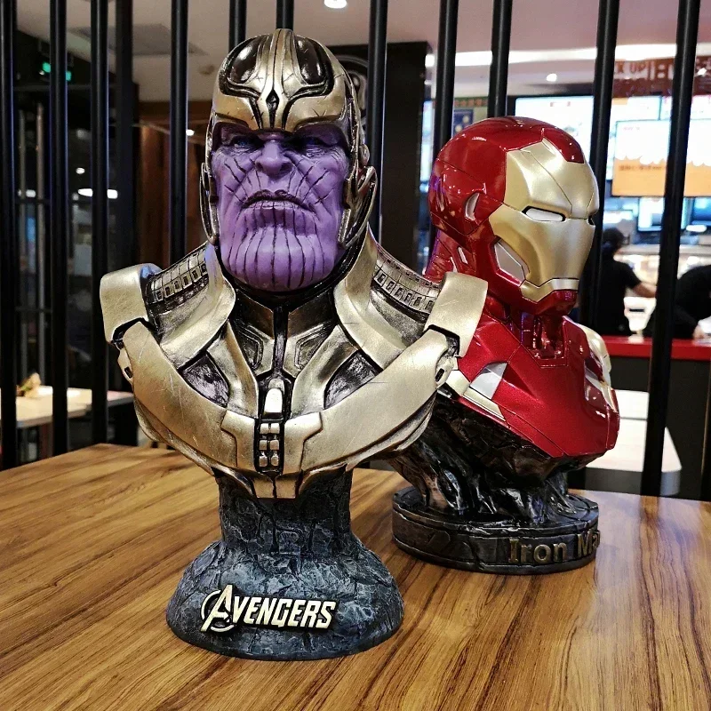 Avengers League 4 Infinite War Annihilation Handmade Marvel Surrounding Model Decoration Resin Statue Half Bust