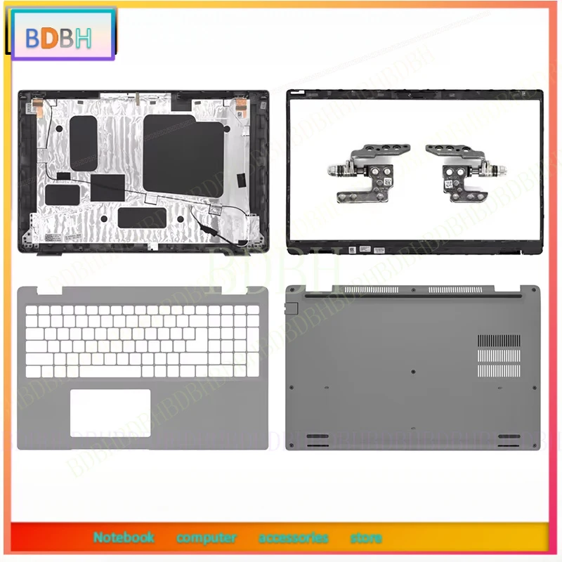 New Case For Latitude 5520 E5520 Laptop Shell LCD Top Cover/Back Cover/Front Bezel/Hinges/Bottom Case Replace Part