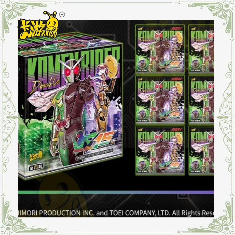 Kayou Kamen Rider Double Ride 15th Anniversary Badge Series blikken gierstbadge