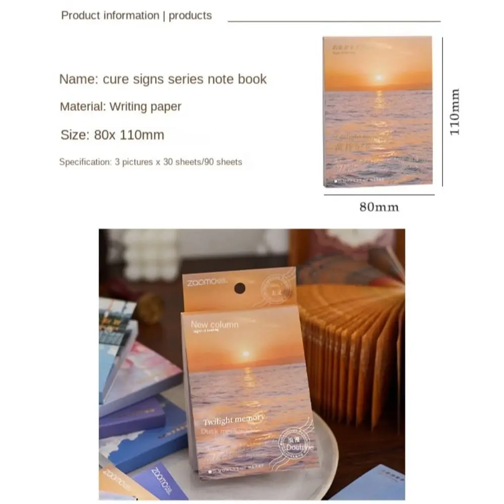 Writable Paper Memo Pad Message Paper Self-adhesive Index Sticky Notes Easy Post Notes Message Notes Sticky Notepad Award Gifts