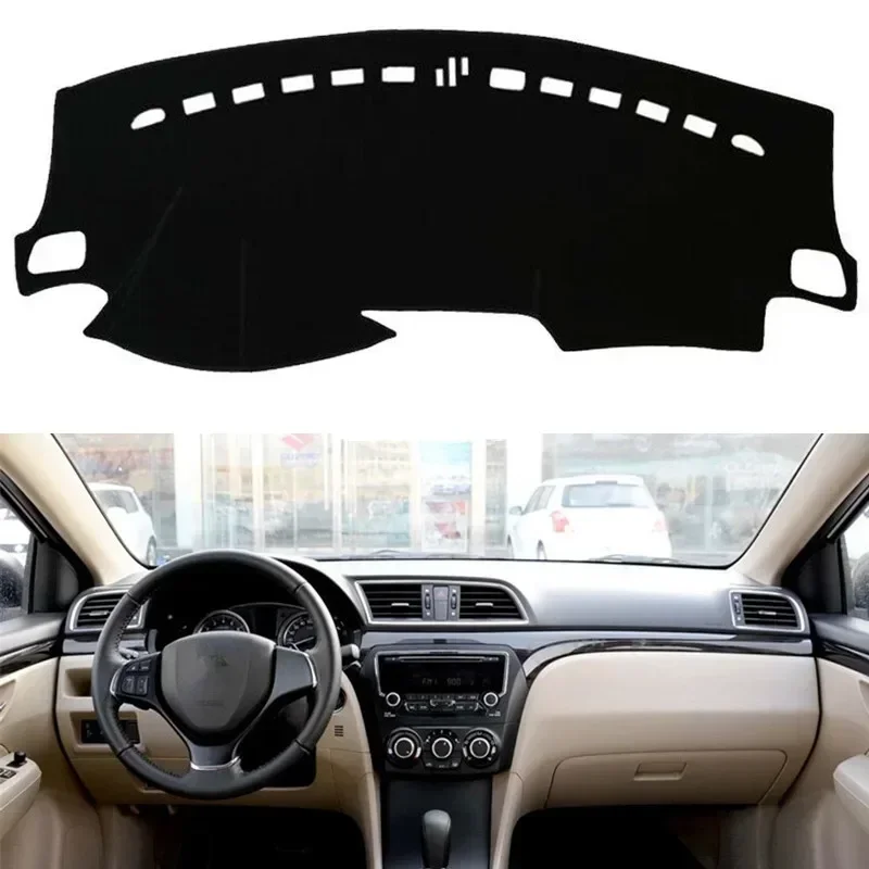 

For Suzuki Ciaz 2014-2018 Dashboard Cover Mat Pad Dashmat Dash Cover Sun Shade Instrument Protect Carpet Car Styling Accessories