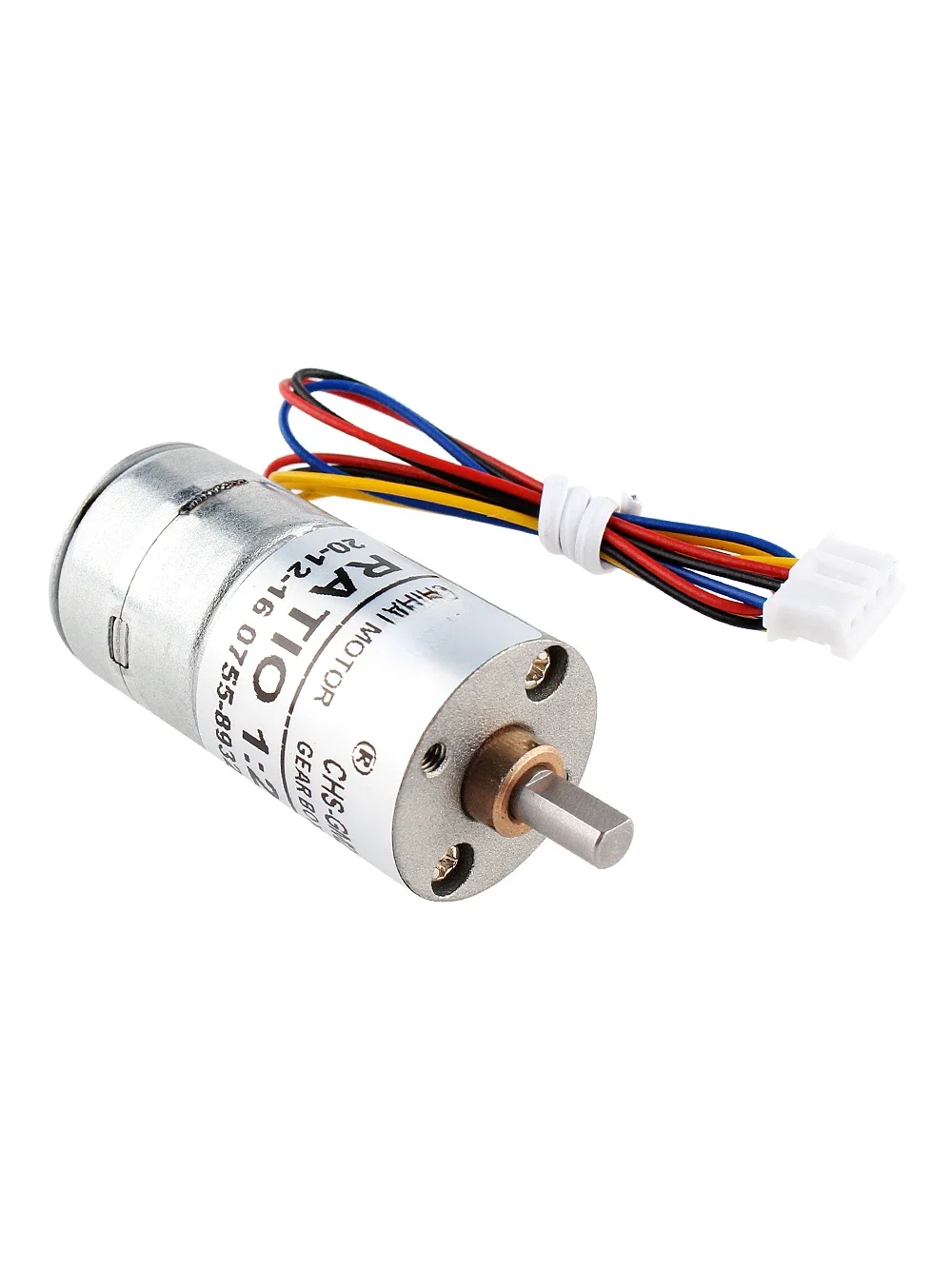 2-phase 4-wire 20mm Diameter Miniature Reduction Stepper Motor 20BY All Metal Gearbox 5V12V