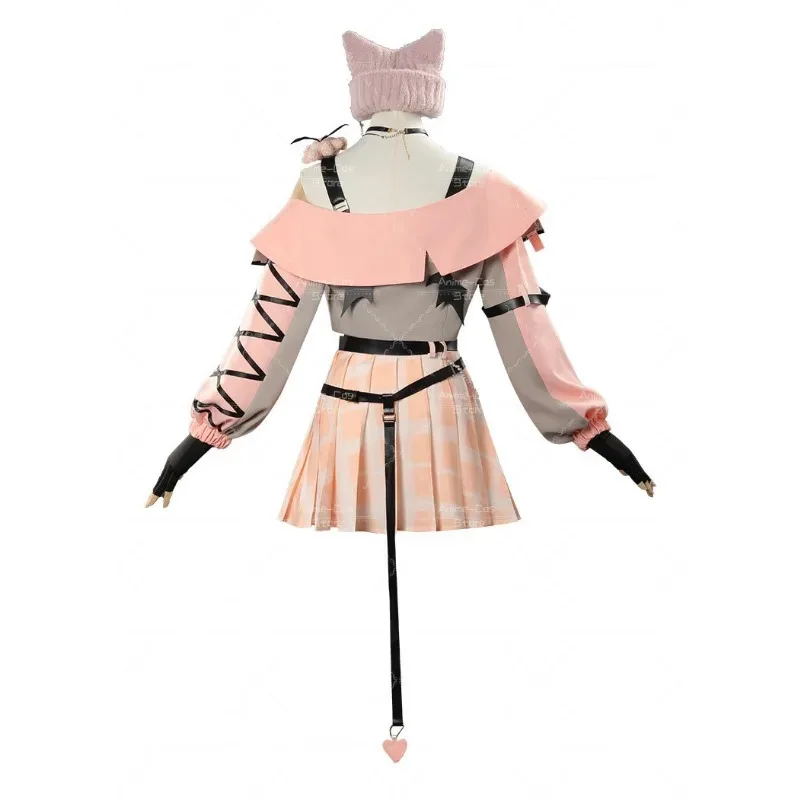 

CyAnime PJSK MORE MORE JUMP Cosplay Costume Hanasato Minori Momoi Airi Hinomori Shizuku Little Devil Universal Uniform Dress Gir