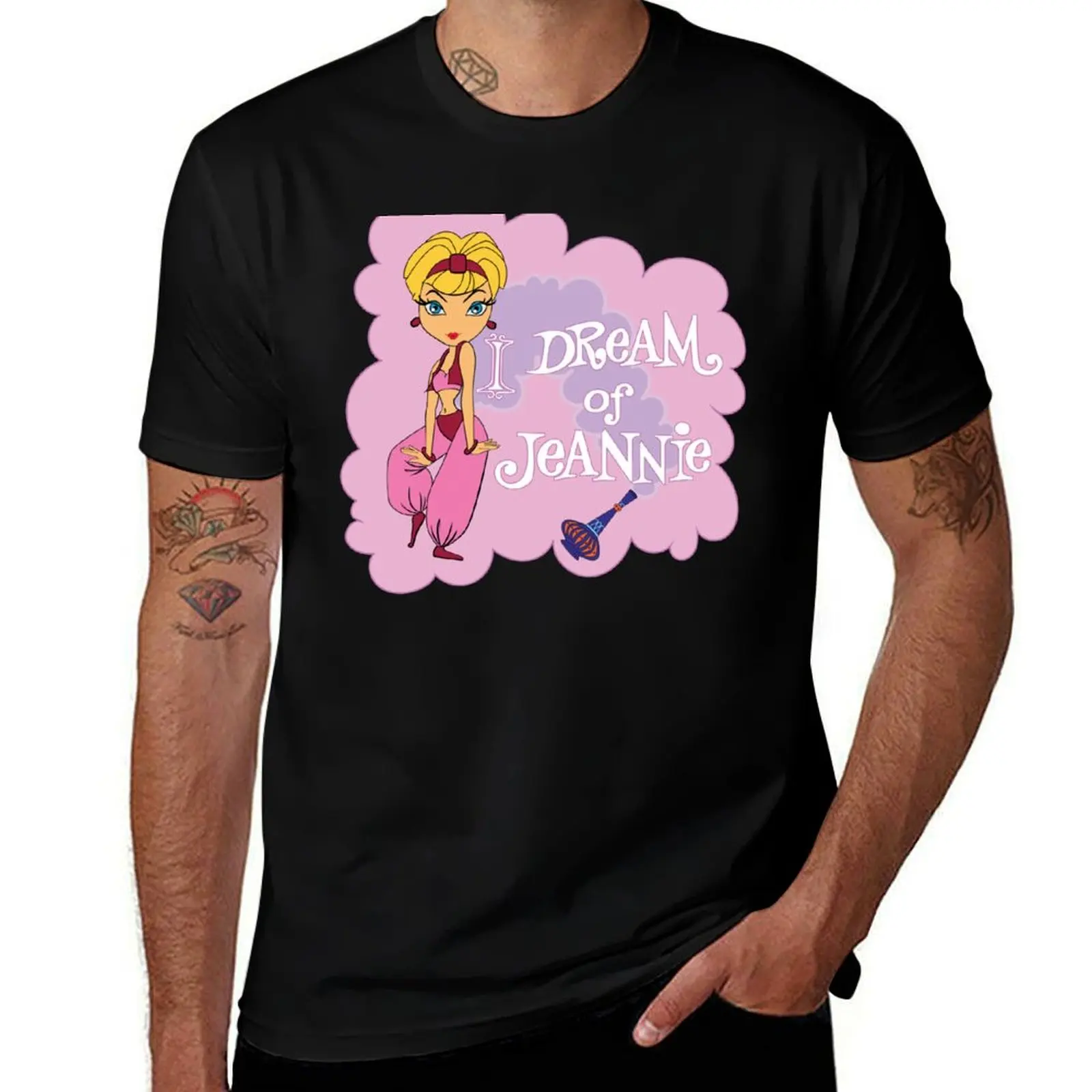 

I Dream of Jeannie 4 T-Shirt Casual Loose Fit Short Sleeve T-Shirt