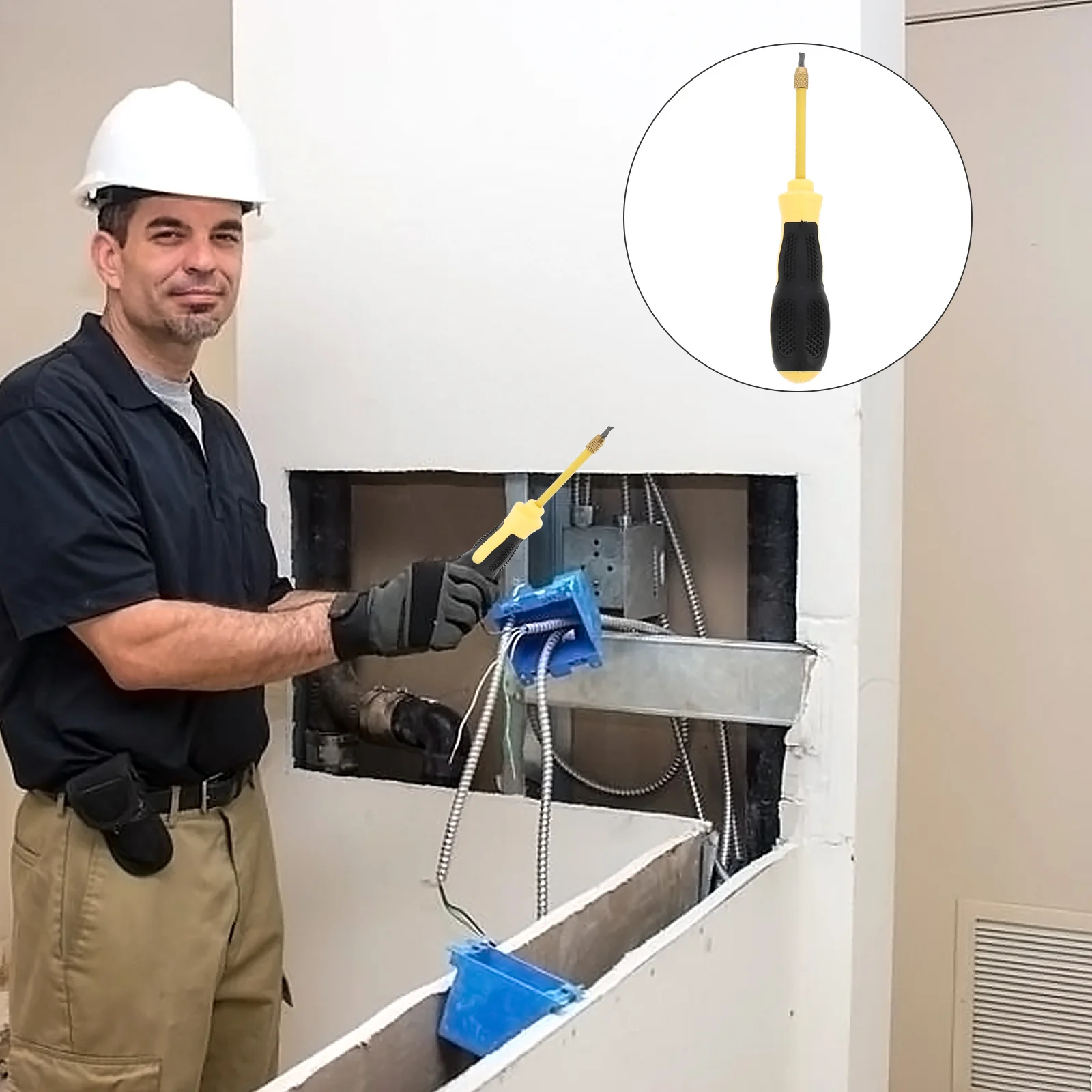 

Tungsten Steel Grout Scraper Tool Lightweight Ergonomic Handle For Tight Corners Cracks Cleaning Durable Caulk Remover Tile Seam