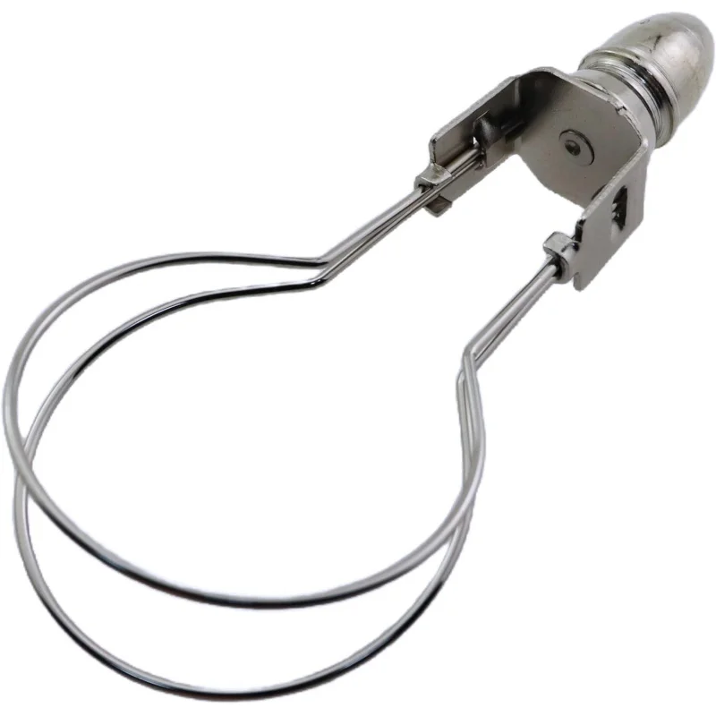 11.5x5.3 سنتيمتر الفضة عاكس الضوء محول كليب على عاكس الضوء لمبة حامل المناسب محول الجدول حامل مصابيح ديكور مناسبة ل #2