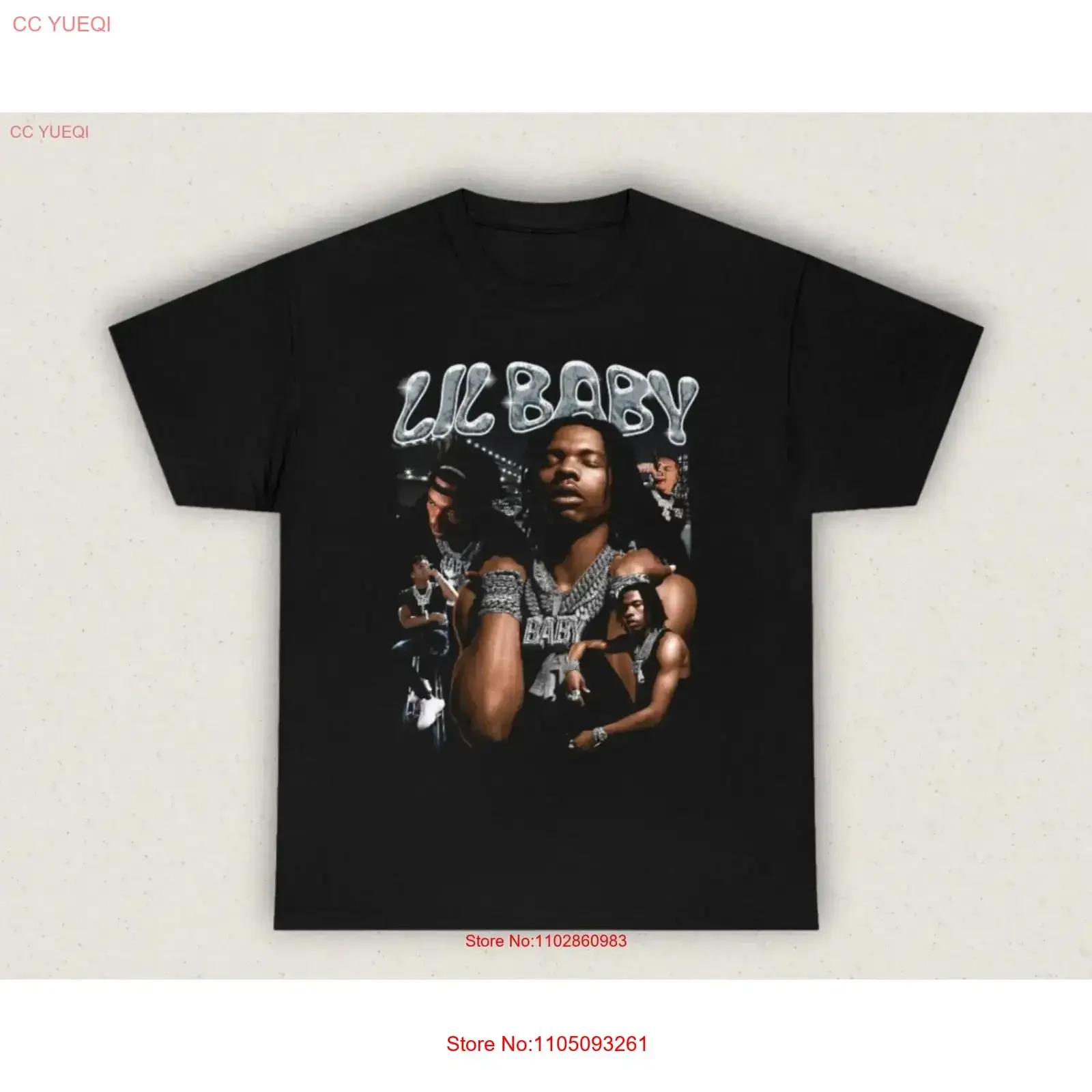 

Рубашка Lil Baby в стиле хип-хоп, рэпер, бутлег, футболка 4pf, рэп, винтажная, ретро, винтажная, мытая, дышащая, модная, слегка, универсальная