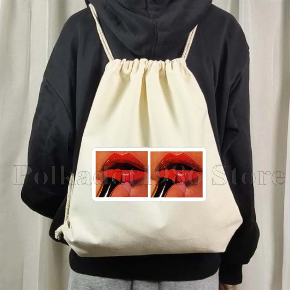 Aesthetic Fashion Women Girl Magazine Beauty Boss Dame Anna Gift Drawstring Bags Soccer Backpack Gym Sackpack Gifts String Bag