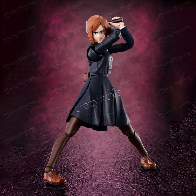

In Stock Bandai Original Genuine Figure Jujutsu Express Model Kit SHF Kugisaki Nobara Series Action Figure Model Collection Gift