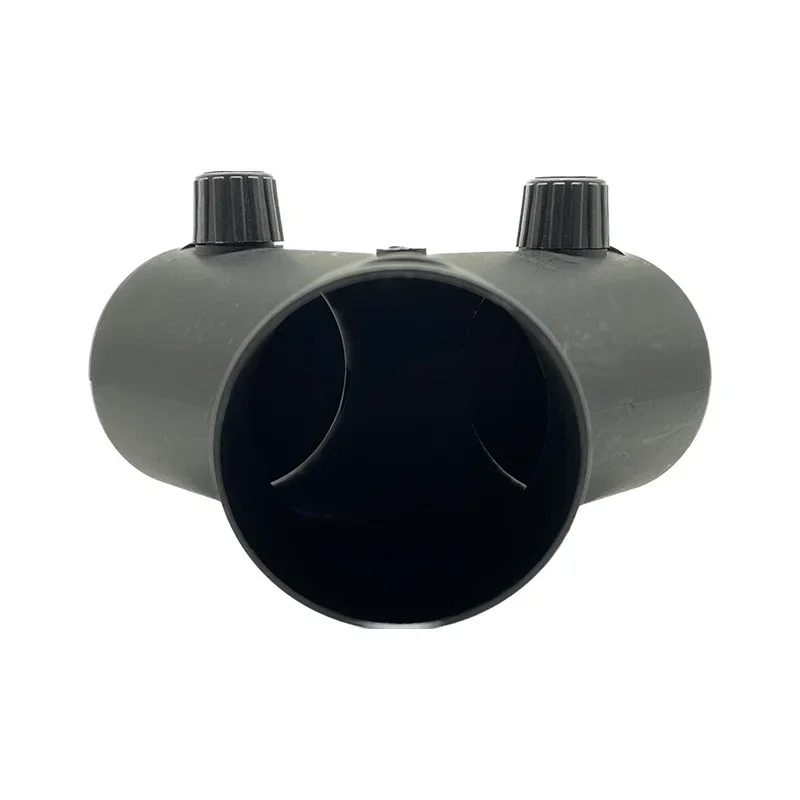 1/2/4/6x 60mm y aquecedor de carro, peça de duto de ventilação de ar, conector de exaustão duplo, fechamento aberto, regulagem para aquecedor de estacionamento webasto