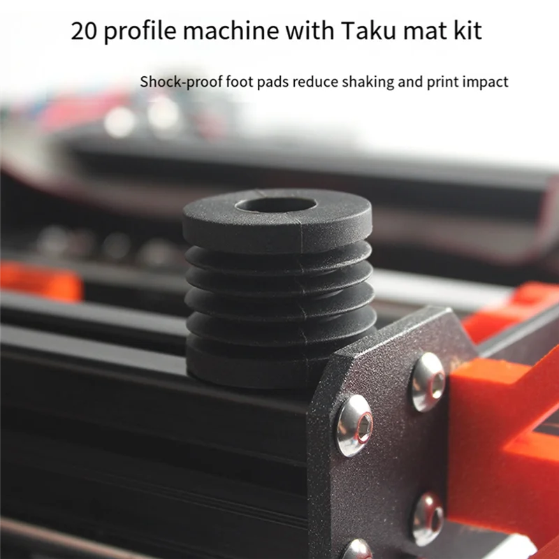 

ABFM-анти вибрационные пыленепроницаемые ножки для Bambu Lab Voron Prusa Ender 3 V2, 3D-принтеры, детали 3D-принтера