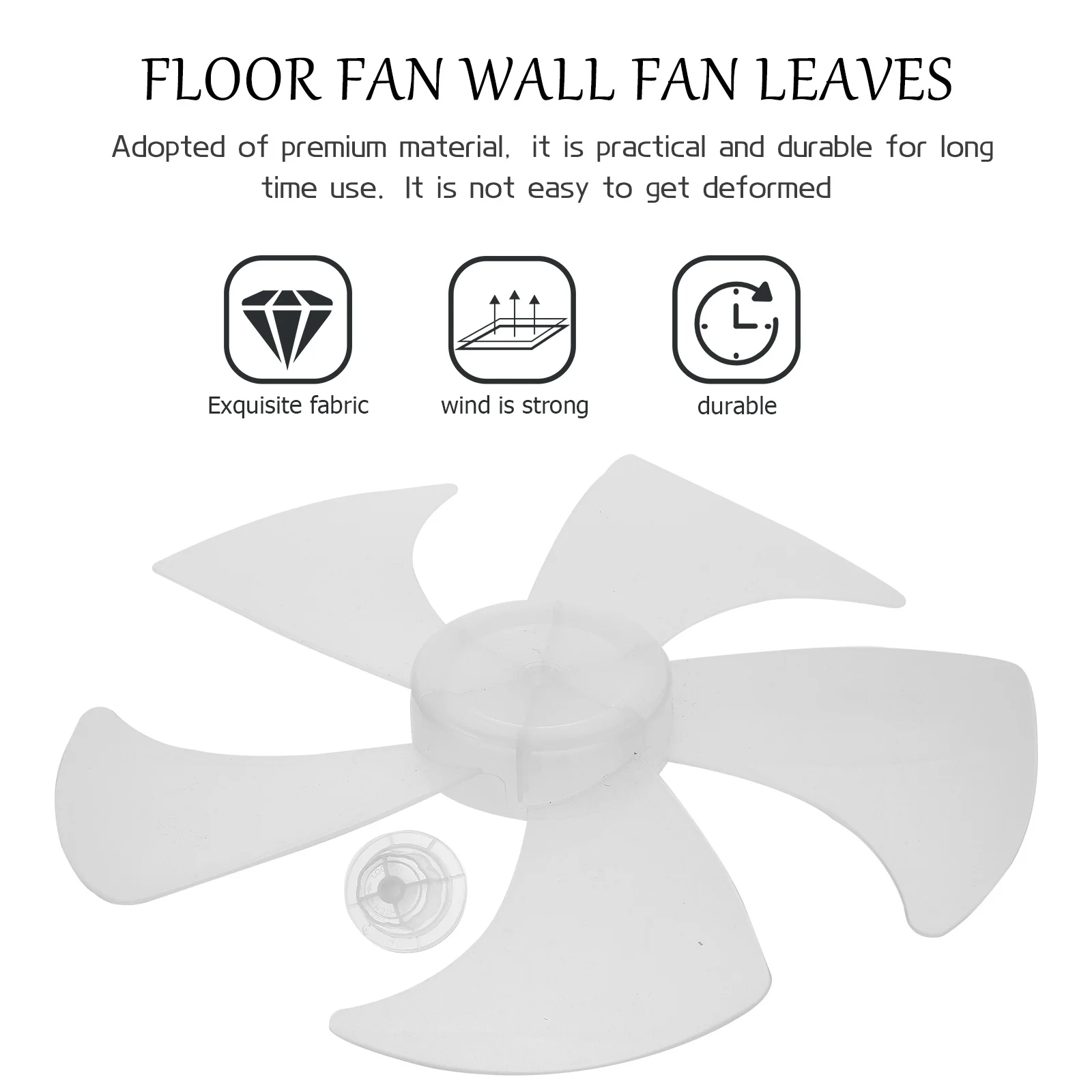 

Electric Blades 14 Inch Universal Plastic Replacement For Standing Pedestal Floor Table Fan Fan Accessories Lighting