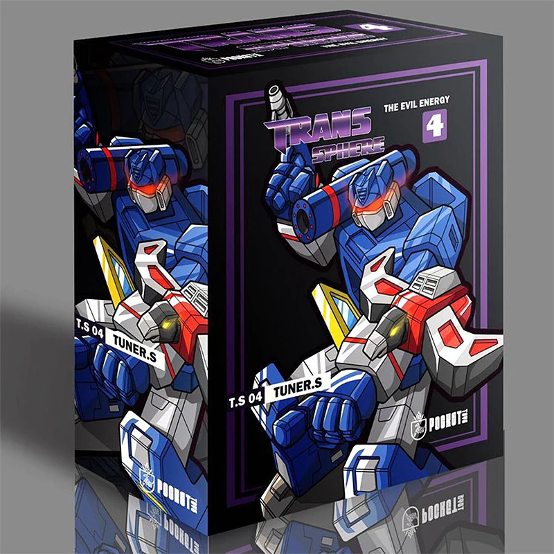 

Transformation Soundwave PT-04 PT04 Tape G1 Mini Pocket Toys KO DX9 Robor Action Figure With BOX