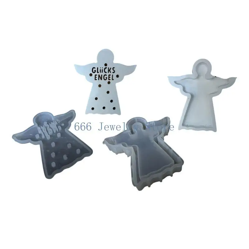 F2TD Creative Angelic Light Sturdy Silicone Mold Set for Customizable LED Lamps
