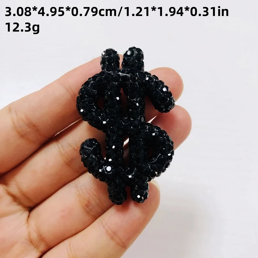 2 pçs retro legal série preta cereja borboleta saco de dinheiro arco parte traseira plana strass encantos lixo caso do telefone espelho decorações