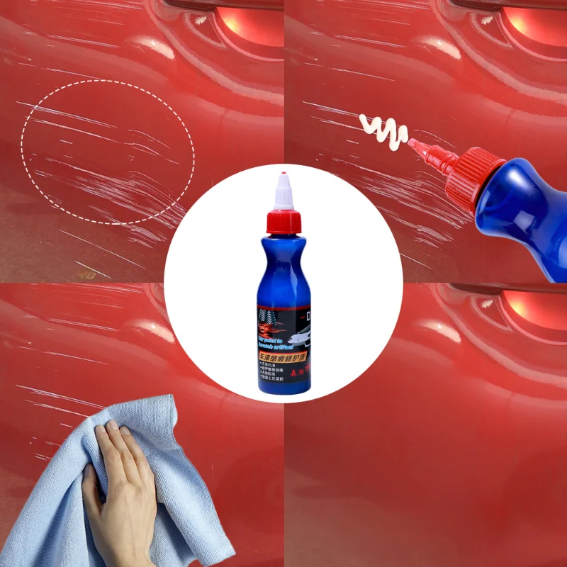 Crema reparadora de arañazos de coche, agente de curado, cera de estilismo, pintura antiarañazos, herramienta de limpieza de esmalte automático, eliminador de arañazos, detallado de coches