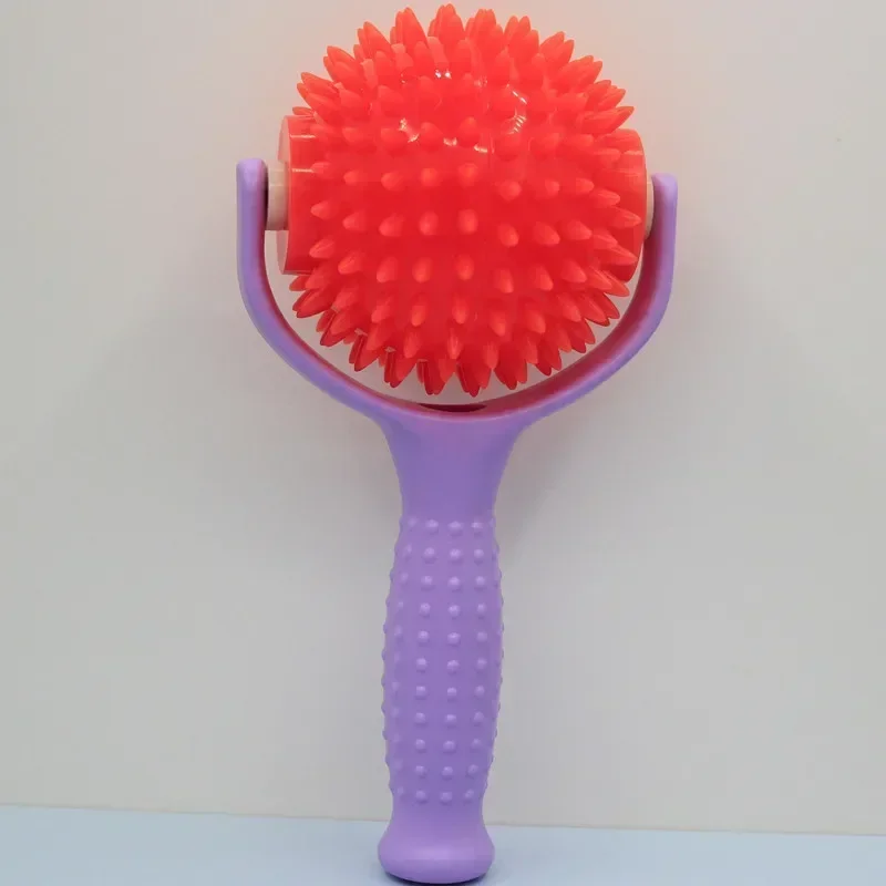 شائك تدليك الأسطوانة الكرة الزناد نقطة مدلك للجسم العضلات الاسترخاء نقطة الوخز تحفيز اليد القدم لتخفيف الآلام كرات القنفذ #4