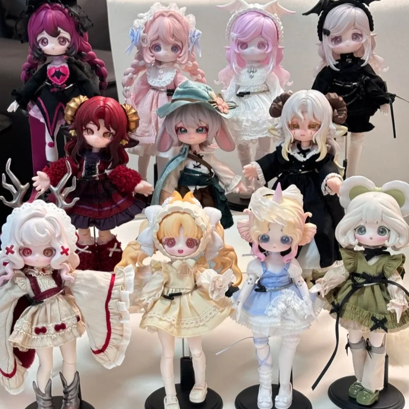 

В наличии: Коллекционная фигурка Luluelf Story 1/12 BJD, кавайная девочка, подвижная кукла, настольное украшение, модель для коллекции, подарок для девочки