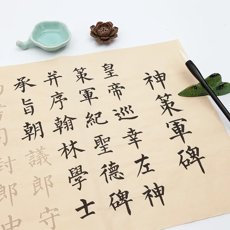 Chinese Liu Style Xuan Paper Copybooks Brush Calligraphy Copybooks Practice Medium Regular Script Calligraphy Copybooks Quaderno