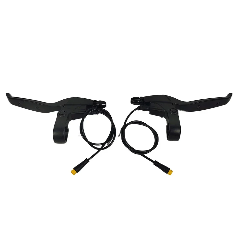 Bicycle Brake Lever Ebike Brake Handle 3pin Waterproof Cable For Bafang Middrive Motor Electric Bike Anti-slip Brake Handle
