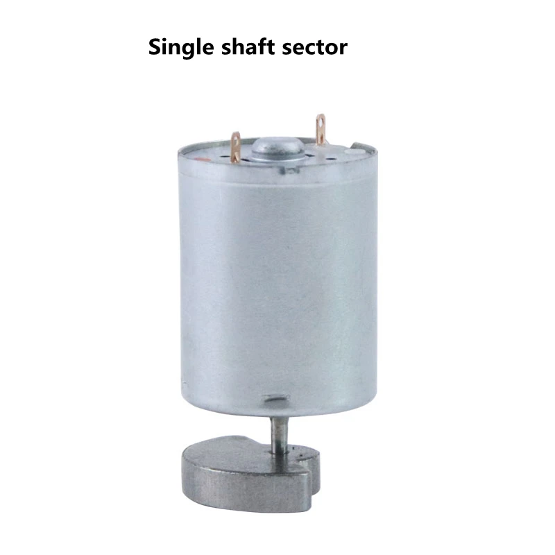 370 DC Vibrationsmotor 6 V 12 V 24 V Hochfrequenzvibrator Exzentrischer Kreissektor Einstellbare Geschwindigkeit CW CCW