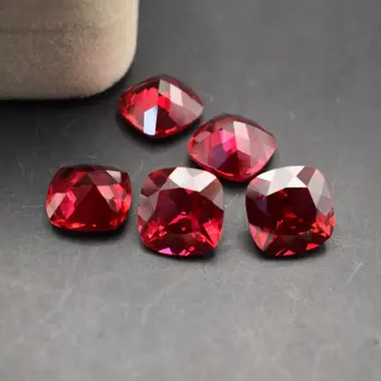 Natürliche Rote Rubin Abgebaut 12x1 2mm 10,5 Cts Sri-Lanka AAAAA + Pigeon Rot Rubin Kissen Cut VVS lose Edelstein Für Schmuck Machen
