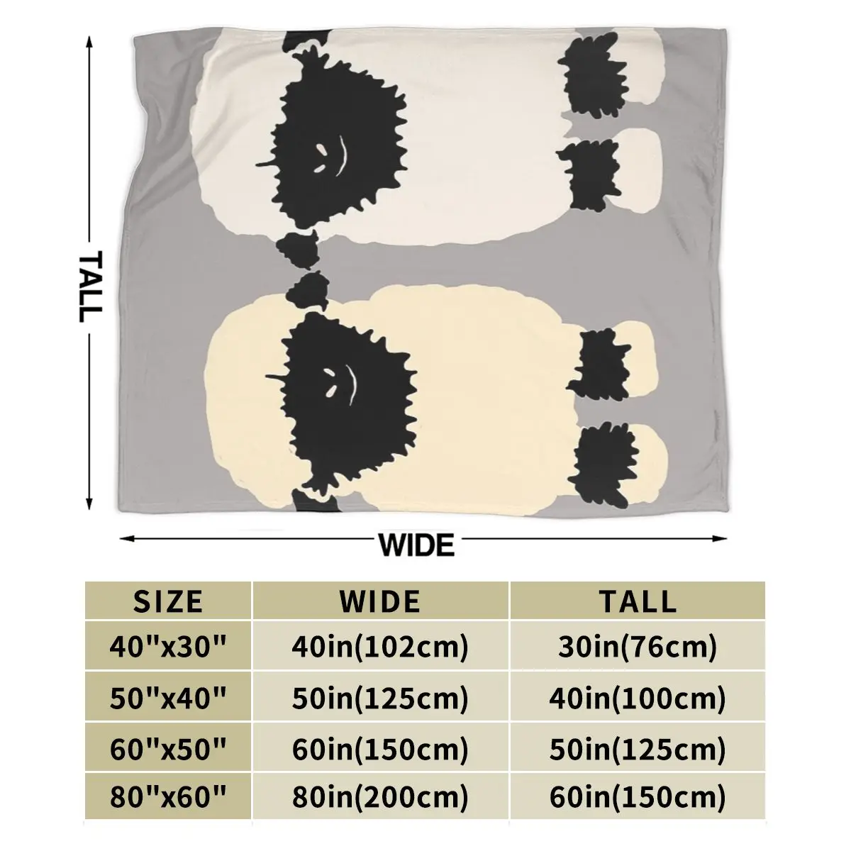 Valais Black Nose Sheep Friends Blankets Soft Warm Flannel Throw Blanket Bedspread for Bed Living room Picnic Travel Home Sofa