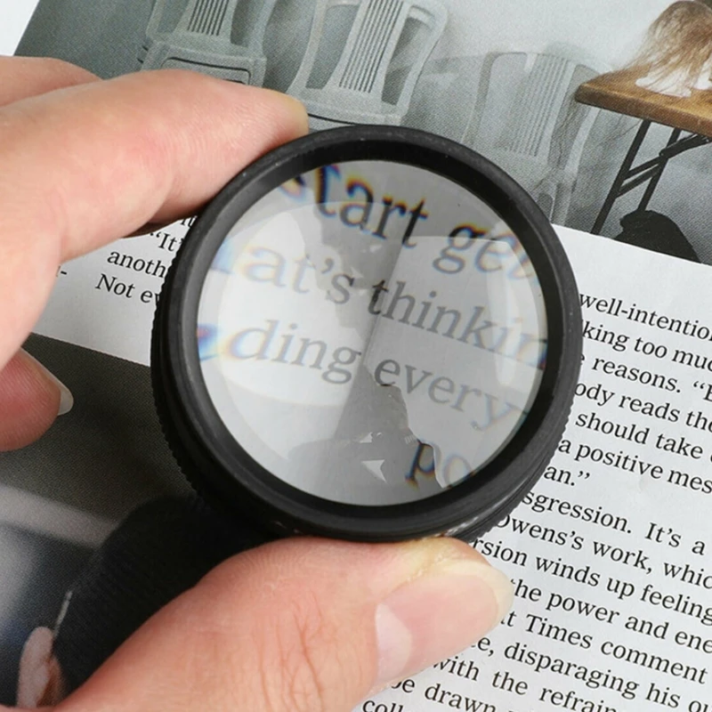 30x Loupe Magnifier Jewelry Magnifier Glass Optics Loupe Magnifier Portable Pocket Magnifier for Jeweler Coins Stamps