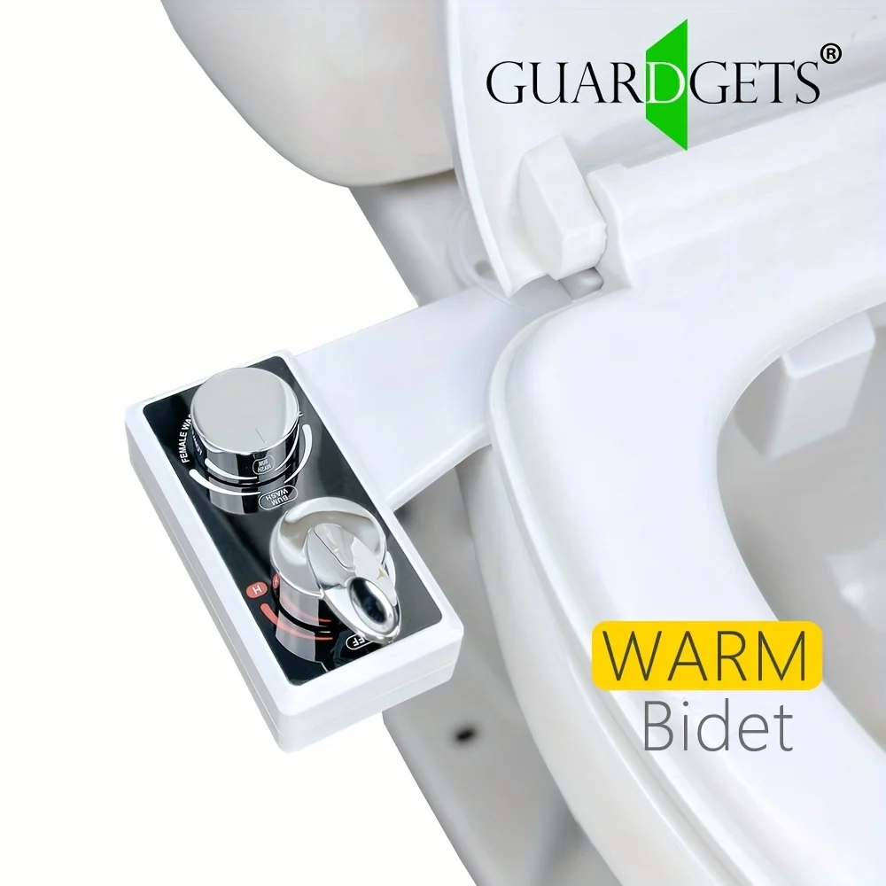 Bidet Attachment Toilet Seat Warm Bidet Hot And Cold Attached Bidet Manual Bidet Non-electric Bidet  Water Pressure Control