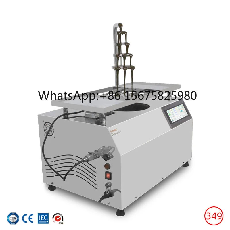 Multi-Function Chocolate Equipment: Melting Furnace, Tempering Vibrator, Stirring Heater & Ice Cream Chocolate Sprayer