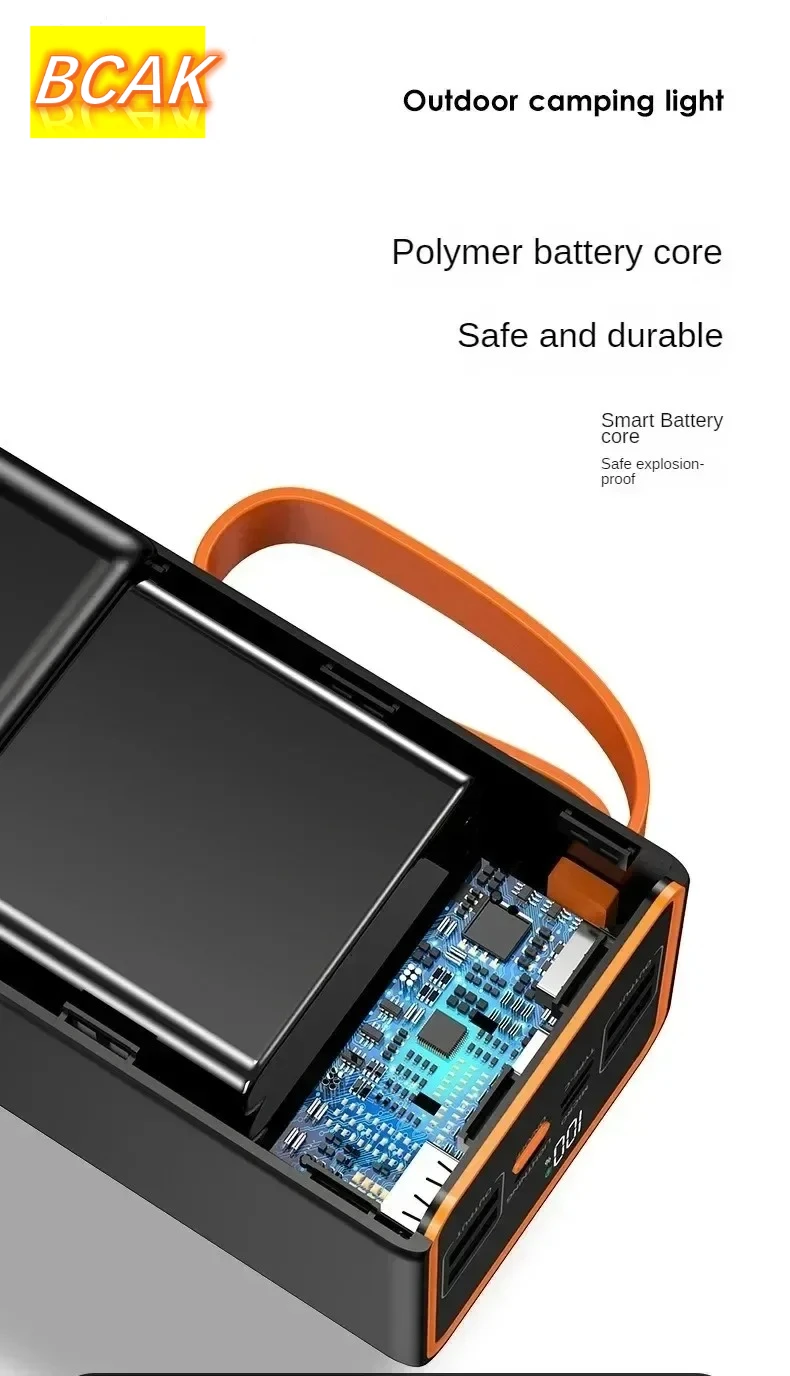 

200000mAh 300000mAh Upgraded Version Super power bank fast charging with LED Super Large Capacity BCAK brand, made in China