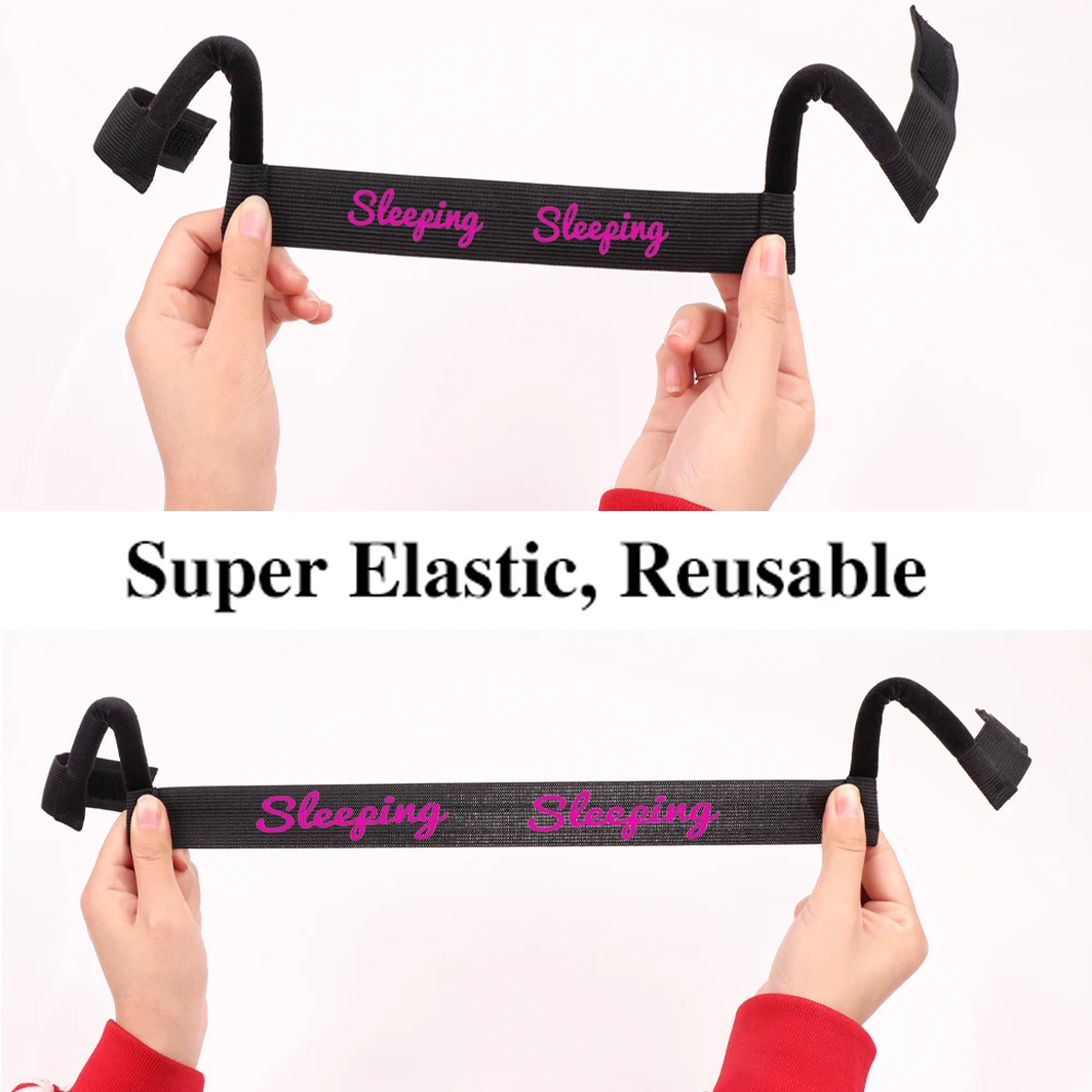 مخصص 5 قطعة شريط ذوبان الدانتيل مع شماعات الأذن للشعر المستعار عقال غير مؤلم و 5 قطعة أكياس تخزين الساتان مع شعار شعر مستعار اكسسوارات