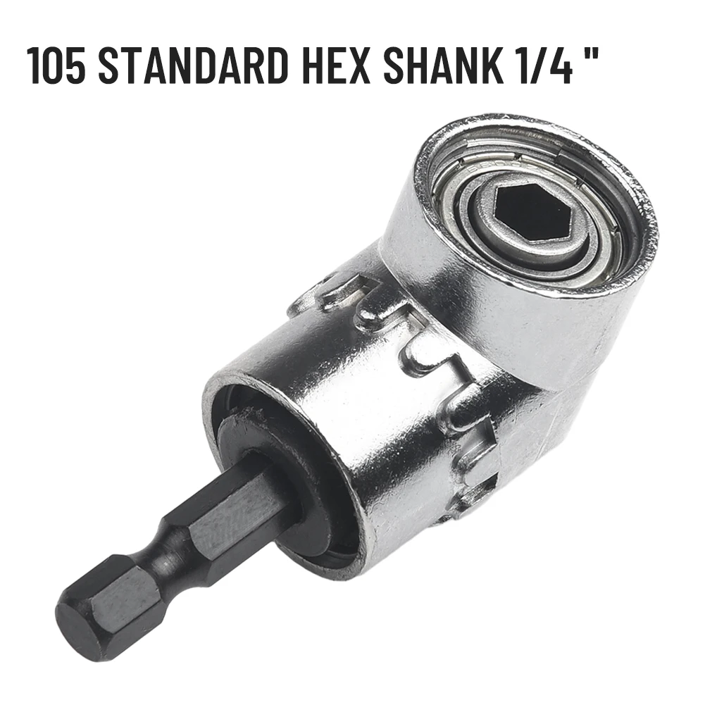 

105 Degree Angle Extension Hex Drill Bit Screwdriver Socket Holder Adaptor Extension Socket Screwdriver Head Tool