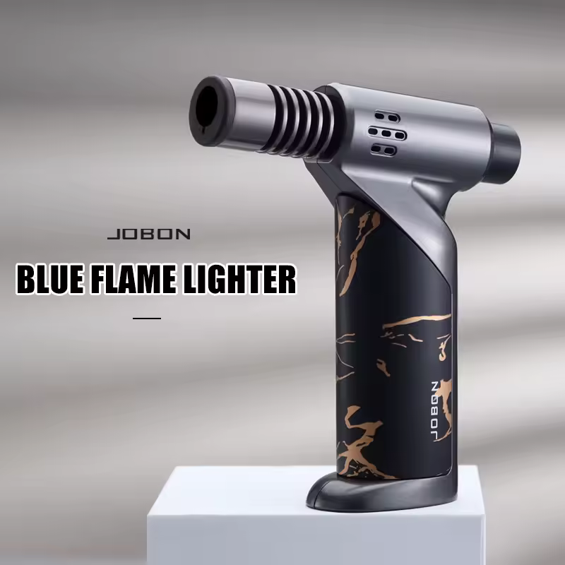 JOBON Isqueiro multifuncional para pistola de pulverização com tamanho de chama ajustável e design de bloqueio de segurança, ferramenta de ignição sustentável
