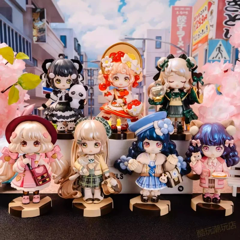 

Genuine Kokoya Encounter Poetry Series Blind Box Kawaii Girl Figure Doll Desktop Ornament Decoration Collection Model Girls Gift