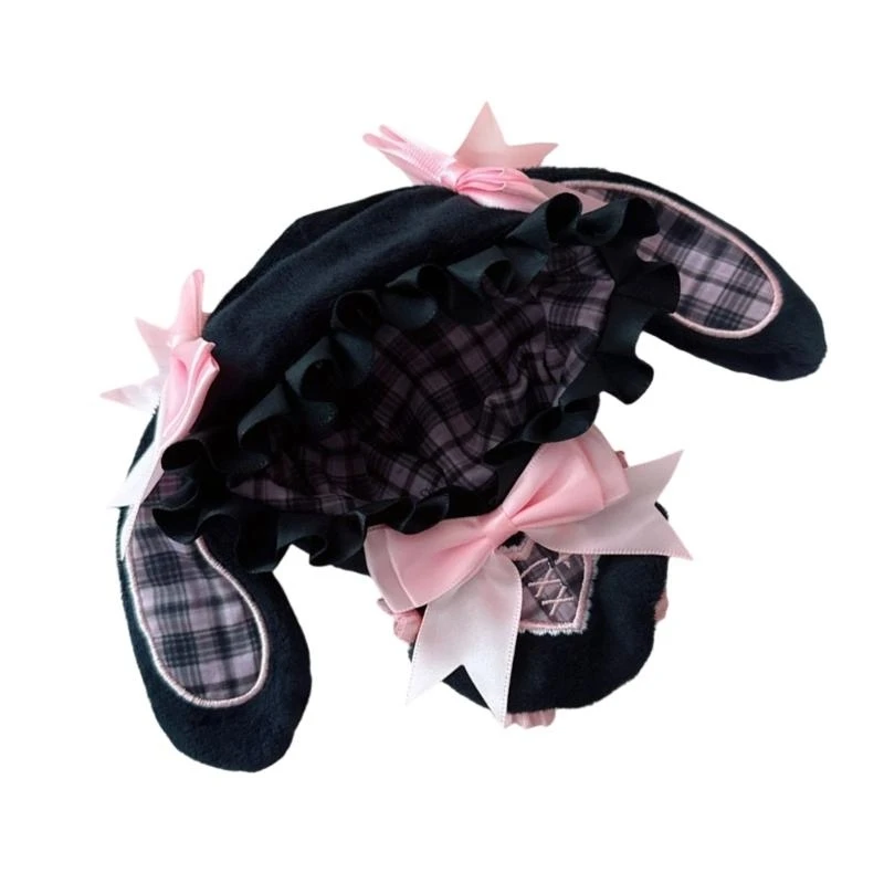 

1-2nd Doll Rabbit Costume For 17Cm Figure Doll Decors Plush Doll Dressingup Kits 15UB